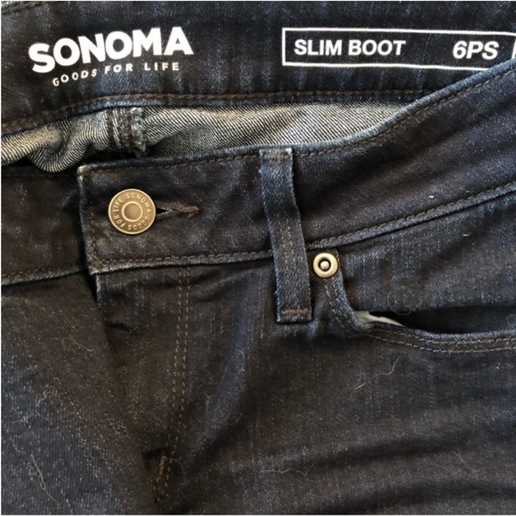Sonoma Slim Boot Fit Pant Size 6P - Picture 2 of 3